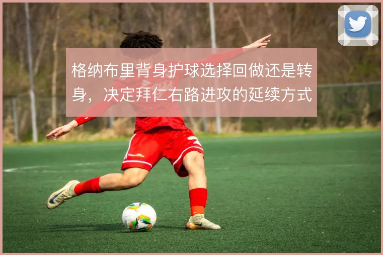 格纳布里背身护球选择回做还是转身，决定拜仁右路进攻的延续方式